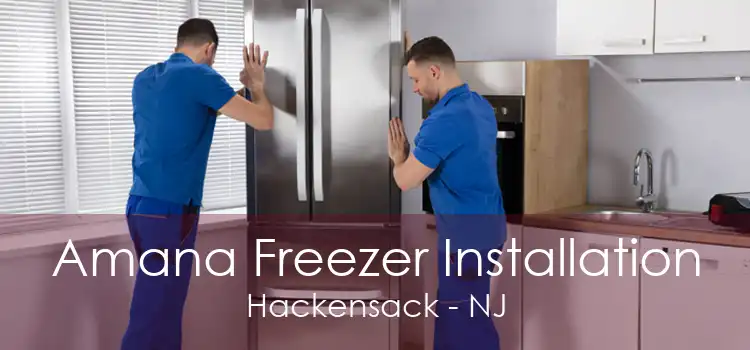 Amana Freezer Installation Hackensack - NJ