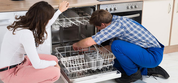 Sharp microwave-installation in Hackensack, NJ